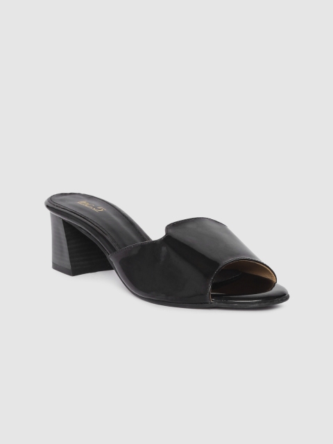 

Inc 5 Women Black Solid Peep Toes