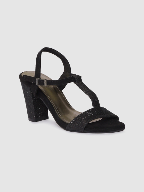 

Inc 5 Women Black Embellished Block Heels