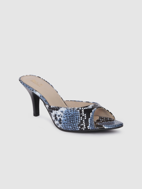 

Inc 5 Women Blue Textured Heels