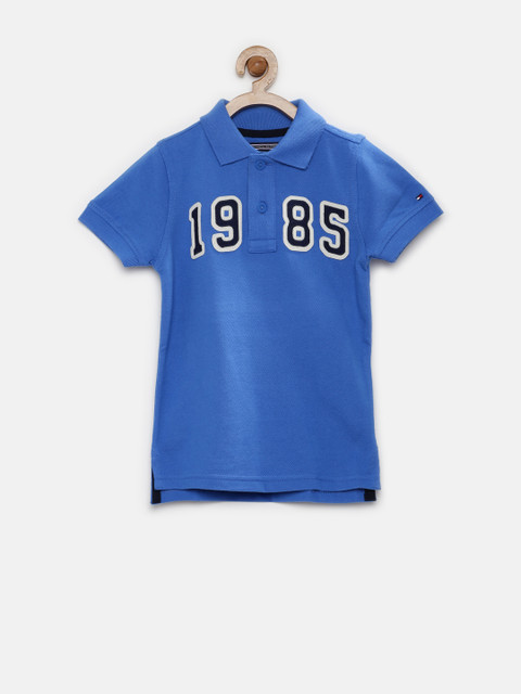 

Tommy Hilfiger Boys Blue Polo T-shirt