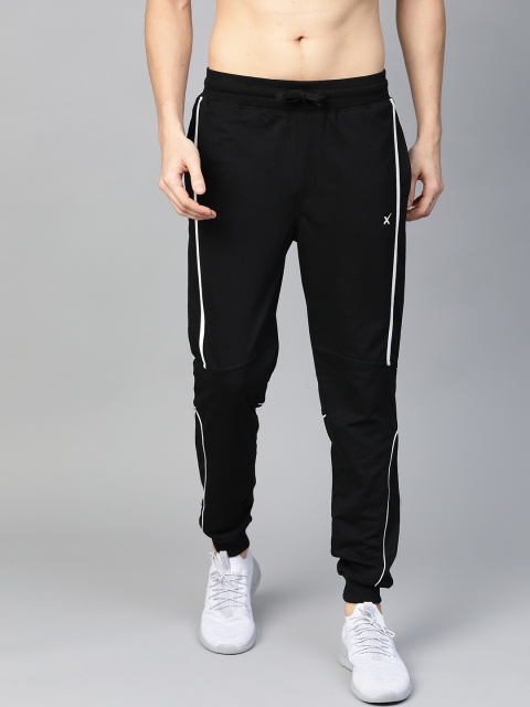 

HRX by Hrithik Roshan Men Black Solid Joggers