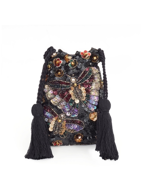 

Diwaah Multicoloured Embellished Potli Bag, Multi