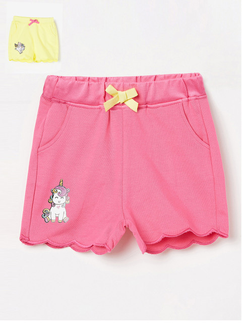 

Juniors by Lifestyle Girls Pack of 2 Shorts, Yellow