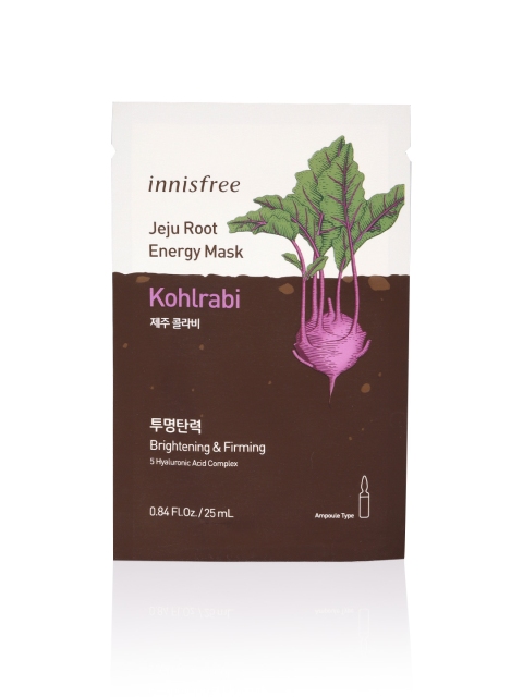 

Innisfree Unisex Jeju Root Energy Sheet Mask - Kohlrabi 25 ml, Brown