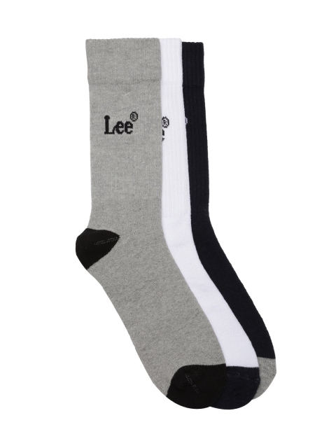 

Lee Men Set of 3 Above Ankle-Length Socks, Navy blue