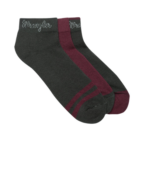 

Wrangler Men Set of 3 Grey Ankle-Length Socks