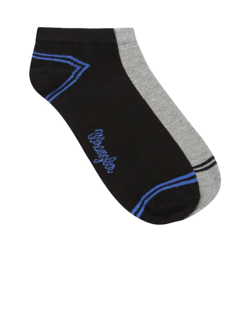 

Wrangler Men Set of 2 Ankle-Length Socks, Black