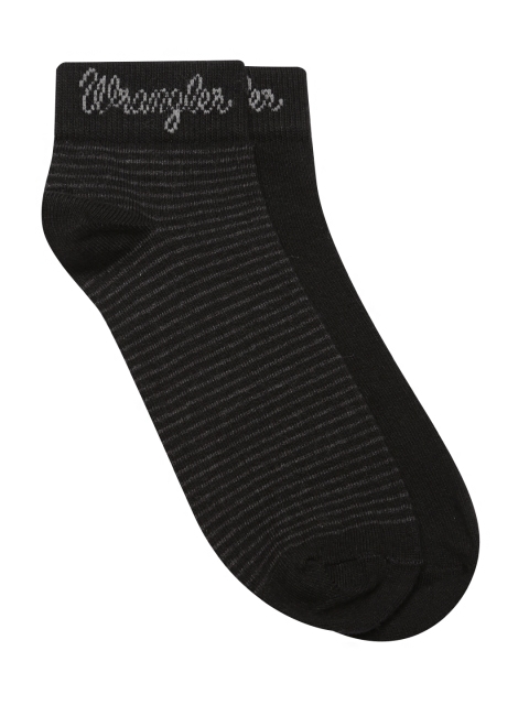 

Wrangler Men Set of 2 Ankle-Length Socks, Black