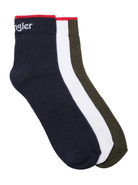 

Wrangler Men Set of 3 Ankle-Length Socks, Navy blue