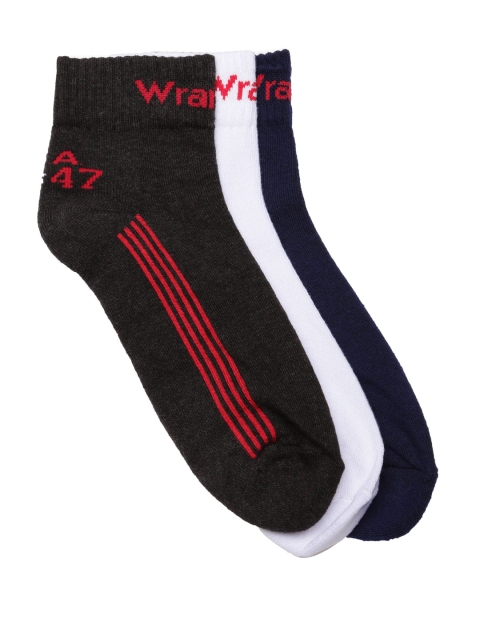 

Wrangler Men Set of 3 Ankle-Length Socks, White