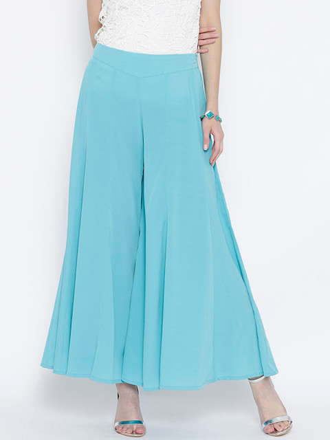 

Aurelia Blue Palazzo Trousers