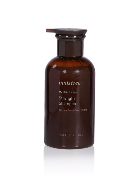 

Innisfree My Hair Recipe Strength Shampoo for Hair Roots Care 330 ml, Brown