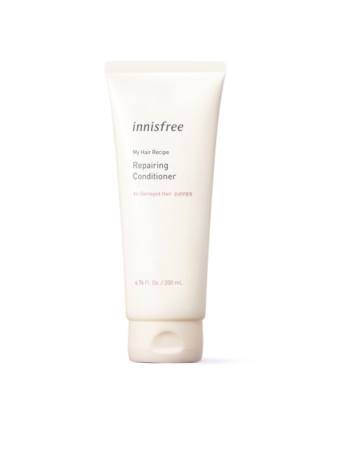 

Innisfree Unisex My Hair Recipe Repairing Conditioner for Damaged Hair 200 ml, Off white