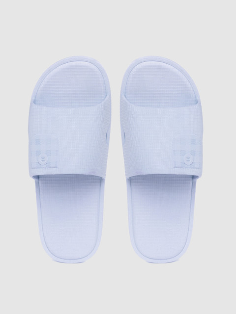 

Kook N Keech Women Blue Checked Sliders