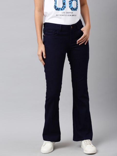 

Provogue Women Blue Bootcut Mid-Rise Clean Look Stretchable Jeans
