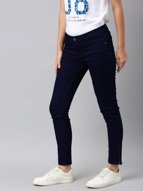 

Provogue Women Blue Skinny Fit Mid-Rise Clean Look Jeans
