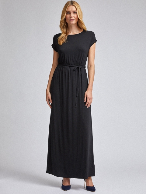 

DOROTHY PERKINS Women Black Solid Maxi Dress