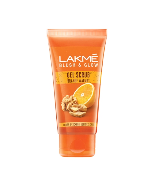 

Lakme Women Blush & Glow Orange Walnut Gel Scrub 50 g