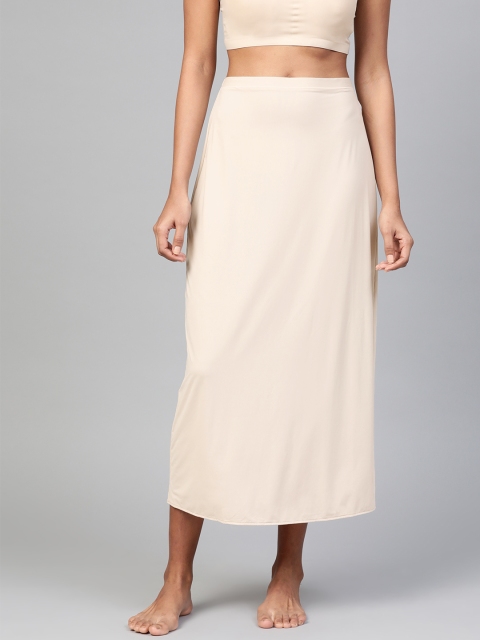

Marks & Spencer Women Beige Solid Maxi Skirt Slip