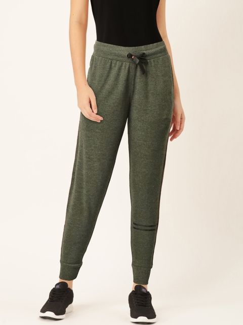 

Sweet Dreams Women Olive Green Solid Joggers