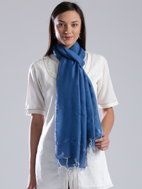 

W Blue Dupatta