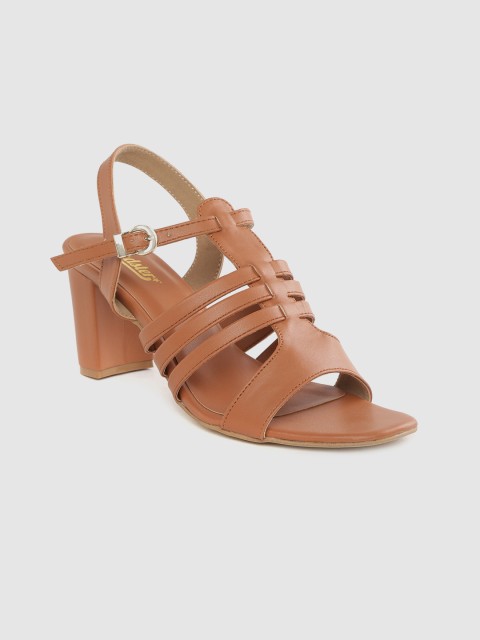 

Roadster Women Tan Brown Solid Block Heels