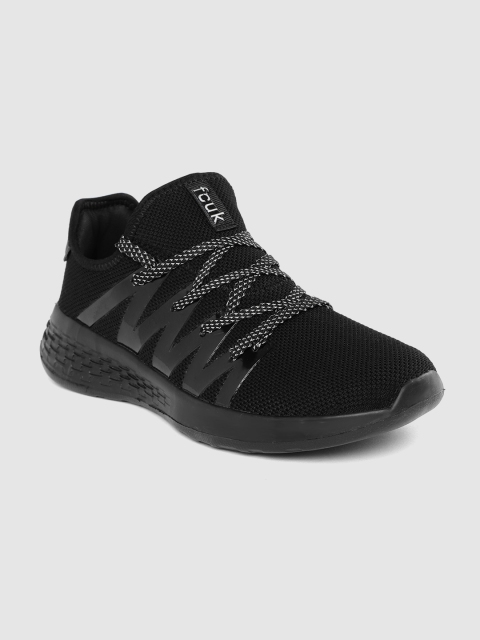 

French Connection Men Black Training Shoes