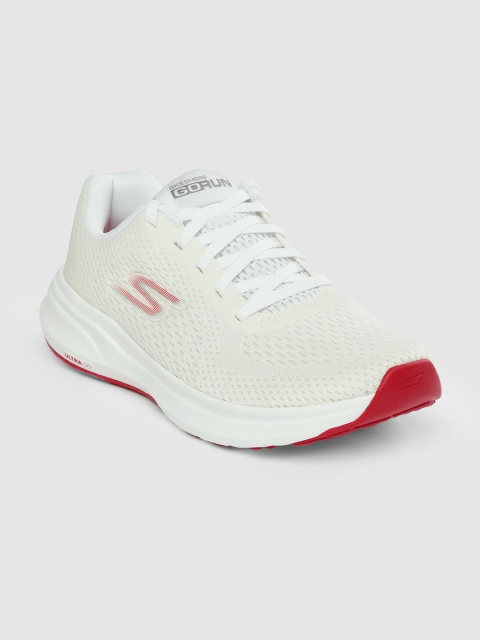 

Skechers Women White GO RUN PURE Running Shoes