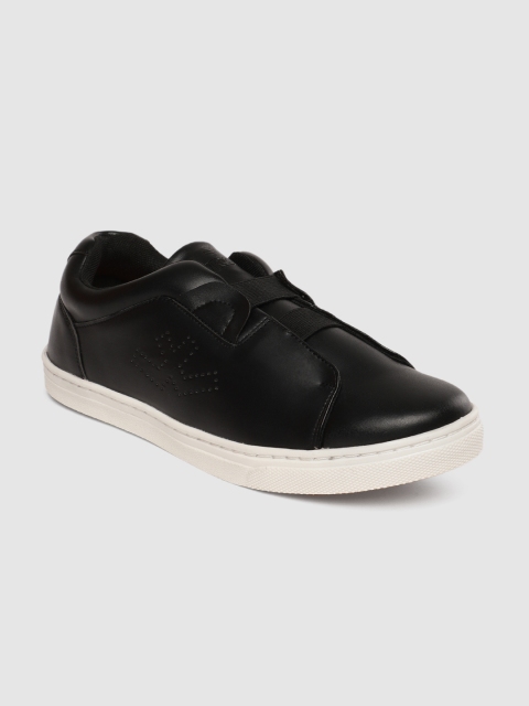 

WROGN Men Black Solid Sneakers
