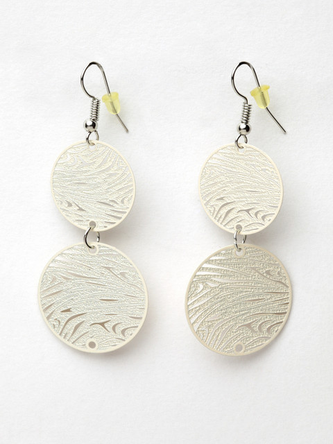 

Stoln Champagne Circular Drop Earrings