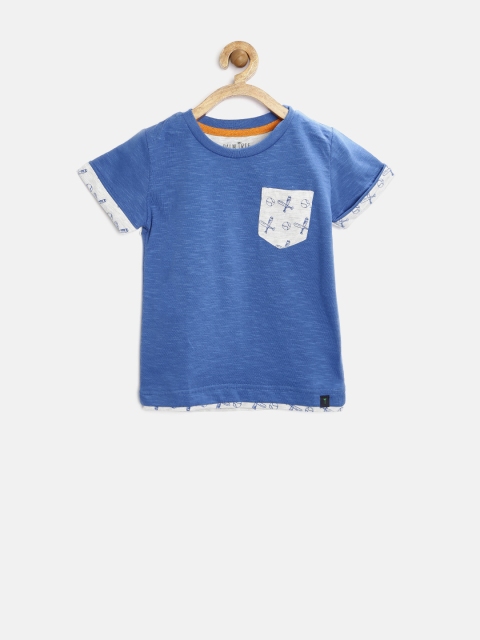

Palm Tree by Gini & Jony Blue T-shirt