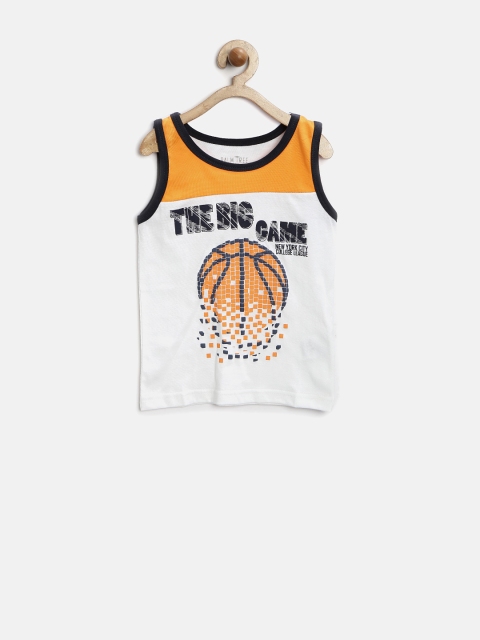 

Palm Tree by Gini & Jony White Flock Print T-shirt