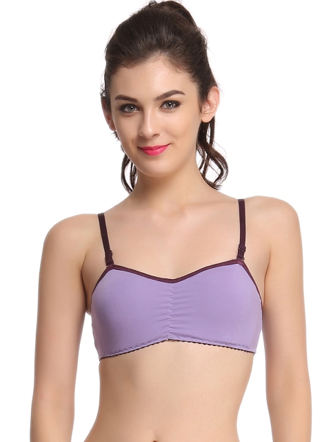 

Clovia Lavender Full-Coverage Bra BB0004P1230