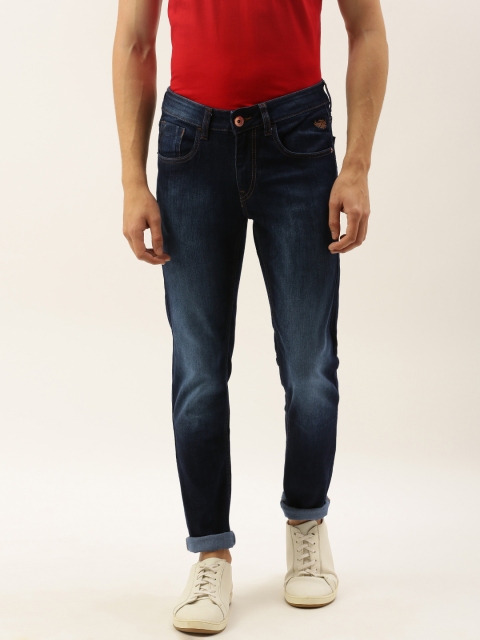 

Flying Machine Men Blue Jackson Skinny Fit Mid-Rise Clean Look Stretchable Jeans