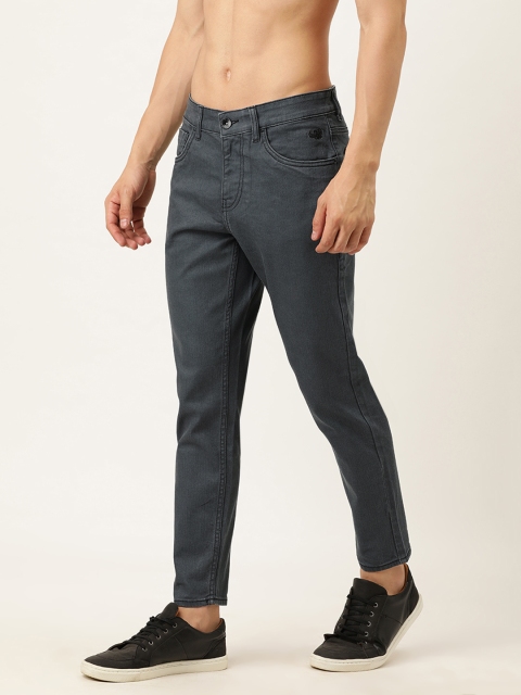 

Flying Machine Men Charcoal Grey MJ MANKLE Tapered Fit Mid-Rise Stretchable Jeans