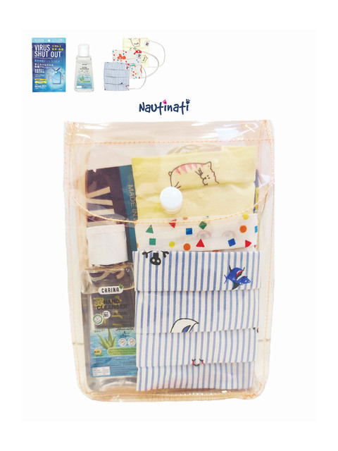 

Nauti Nati Kids Anti-Covid Essentials Kit with Pouch, Multi