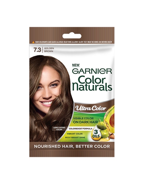 

Garnier Color Naturals Creme Riche Hair Colour Sachet Golden Brown - 7.3 60 g