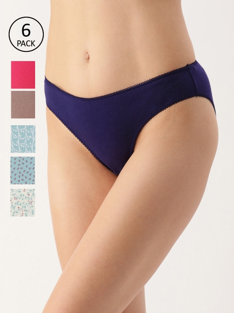 

Amante Women Pack of 6 Briefs, Off white