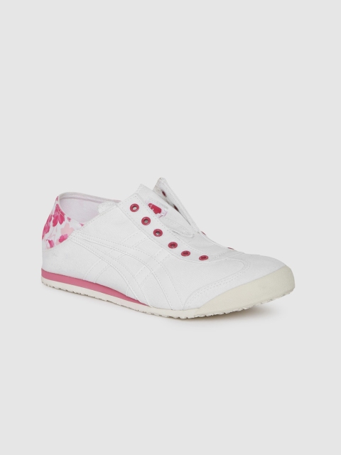 

Onitsuka Tiger Women White Sneakers Mexico 66 Paraty