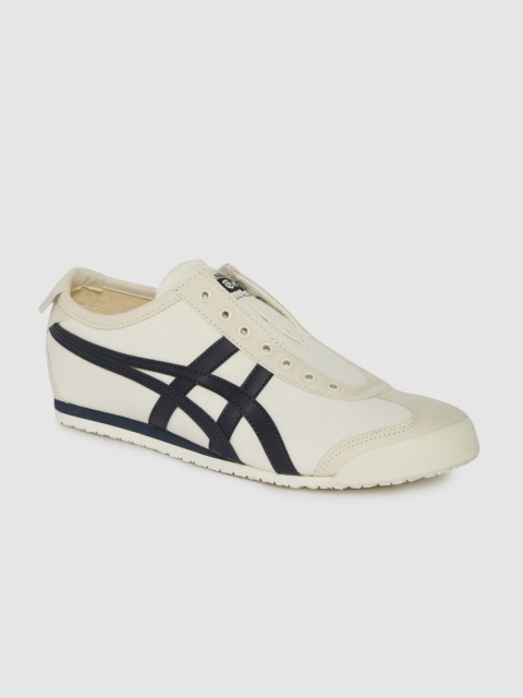 

Onitsuka Tiger Unisex Off-White Slip-On Sneakers Mexico 66