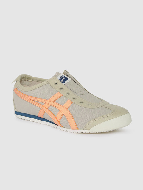 

Onitsuka Tiger Unisex Beige Solid Sneakers Mexico 66
