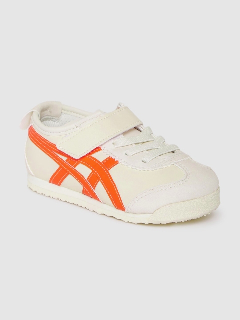 

Onitsuka Tiger Unisex Kids Cream-Coloured Sneakers