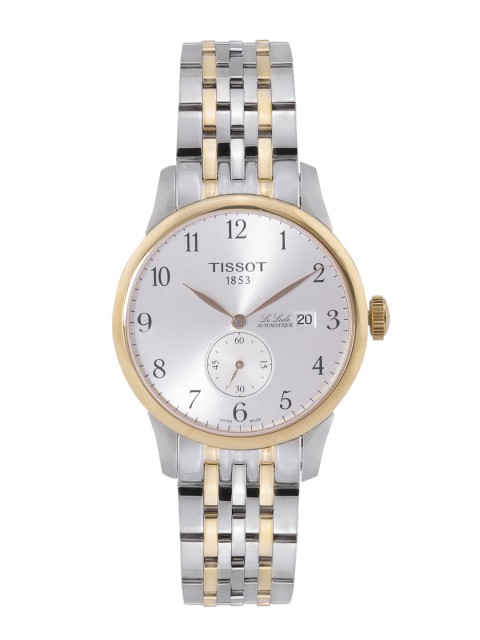 

TISSOT Men Silver-Toned Le Locle Automatique Petite Seconde Analogue Watch T0064282203200