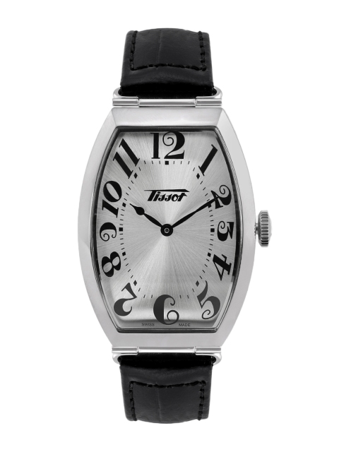 

TISSOT Women Silver-Toned Heritage Porto Swiss Made Analogue Watch T1285091603200
