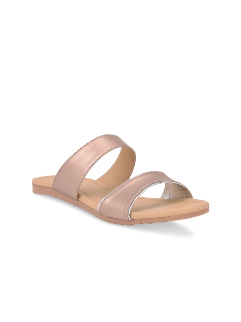 

SALARIO Women Pink Solid Open Toe Flats