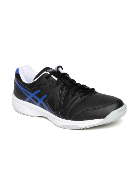 ASICS Men Black Gel-Gamepoint Tennis Shoes available at myntra for Rs.2364