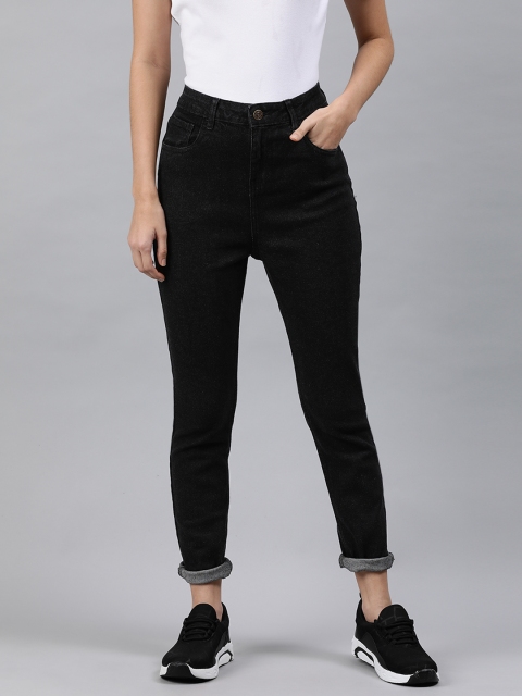 

Metronaut Women Black Skinny Fit High-Rise Clean Look Jeans