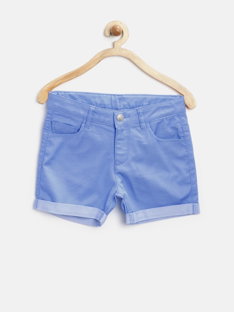 

United Colors of Benetton Girls Blue Shorts