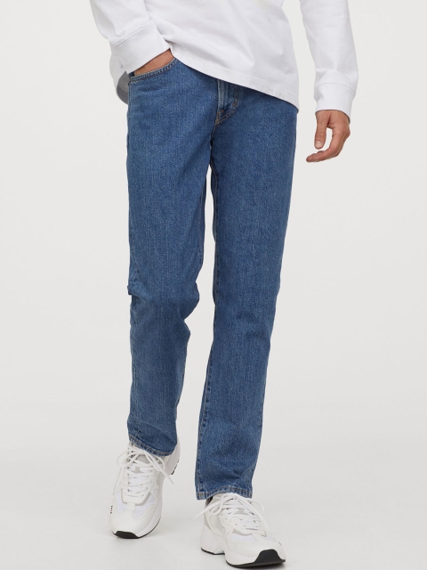 

H&M Men Blue Clean Look Regular Sustainable Jeans