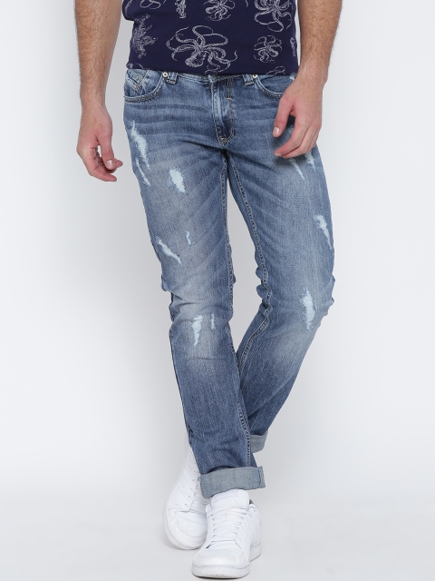 

SPYKAR Light Blue Skinny Fit Stretchable Jeans